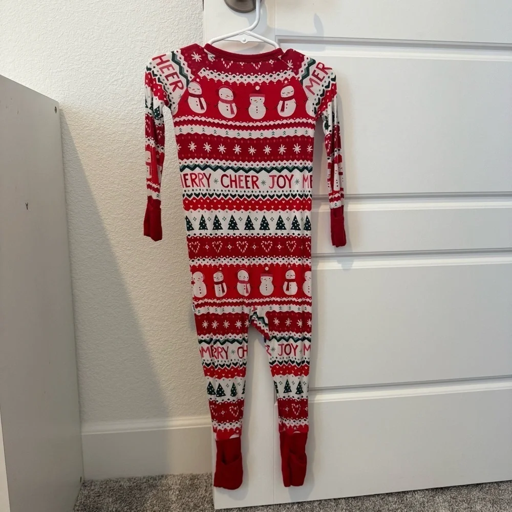 Little Sleepies- Festive Fair Isle Zippy - 12-18